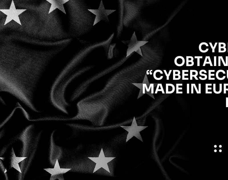Cyberoo obtains the “Cybersecurity Made in Europe” label