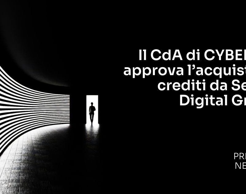 Cyberoo acquisto crediti commerciali