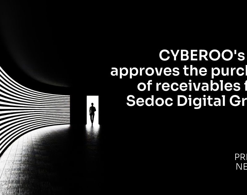 Cyberoo trade receivables acquisition