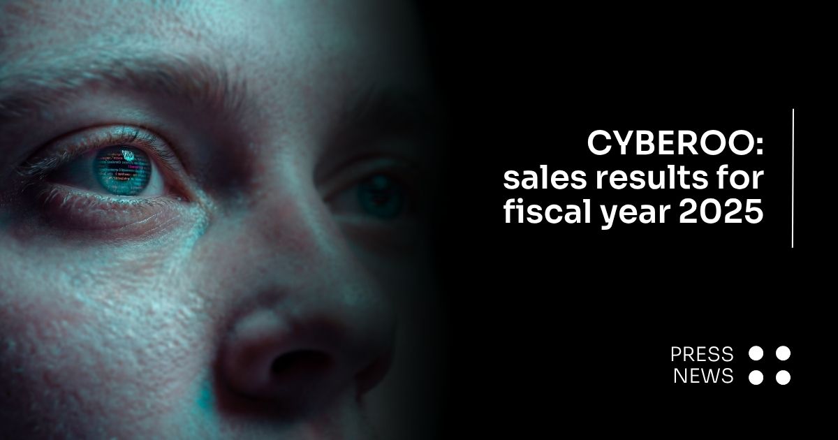 Cyberoo - sales results for fiscal year 2025