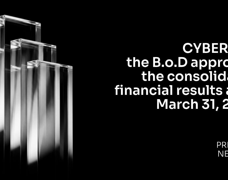 CYBEROO: The Board of Directors Approves the Consolidated Financial Results as of March 31, 2026